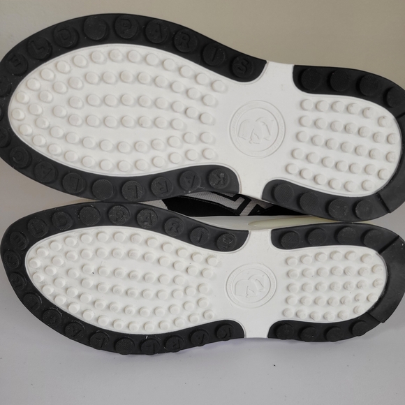 Karl Lagerfeld Black and Cream Sneakers - Picture 8 of 8